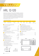 АКБ YELLOW BATTERY HRL 12-120