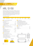 АКБ YELLOW BATTERY HRL 12-150