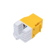 Модуль Keystone LANMASTER LAN-OK45U5E/180P-YL