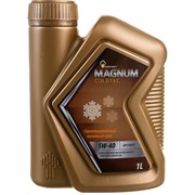 Синтетическое моторное масло Роснефть Magnum Coldtec 5W-40 SN-CF