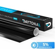 Черная тонировка на автомобиль Daytona Классическая 5 процентов (3м х 0.75м) Самоклеящаяся тонировочная пленка