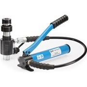 Помповый гидравлический пресс для пробивки отверстий КВТ ПГПО-60