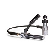 Помповый гидравлический пресс для пробивки отверстий КВТ ПГПО-60А