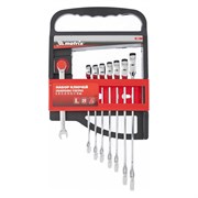 Набор комбинированных трещоточных ключей MATRIX 14513