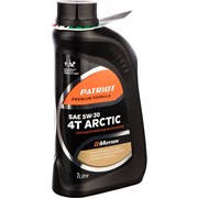 Полусинтетическое масло 4T PATRIOT G-Motion 5W30 ARCTIC