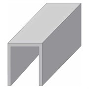 Нижняя направляющая для раздвижных дверей PALLADIUM N4