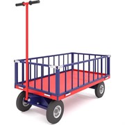 Усиленная платформенная тележка RUSKLAD ТПОБ 5 Т