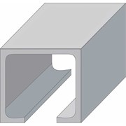 Верхняя направляющая для раздвижных дверей PALLADIUM N1