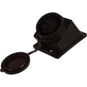 Трехфазная наклонная розетка Lezard 202