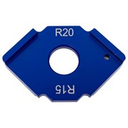 Прямой двухсторонний шаблон РеСоурс RST.005.T15-T20