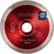 Сплошной ультратонкий отрезной алмазный диск HILBERG Hilberg