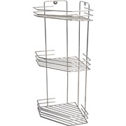 Трехсекционная угловая полка в ванную EUROHOUSE 14323