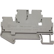 Двойная самозажимная клеммная колодка EKF JXB-ST-1.5 PROxima