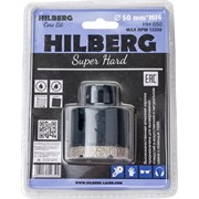 Алмазная коронка по керамике и керамограниту HILBERG Super Hard