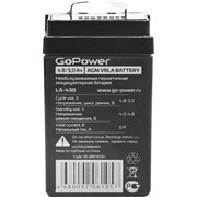 Свинцово-кислотный аккумулятор GoPower LA-430