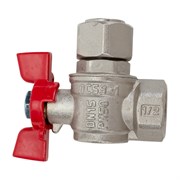 Угловой шаровой кран для воды VALFEX PREMIUM