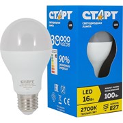 Светодиодная лампа Старт LEDGLSE27 16W30