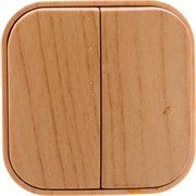 Двухклавишный выключатель IONICH 1436