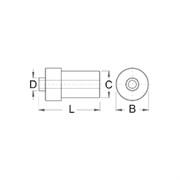 Адаптер для втулок Unior 623004