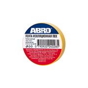 Изолента ABRO ET-912-15-18-YLW-RW