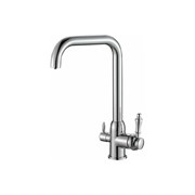 Смеситель ZorG Steel Hammer