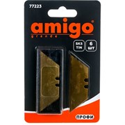 Трапециевидные лезвия для ножа AMIGO 77223