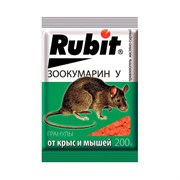 Защита от грызунов Rubit зоокумарин+