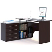 Левый компьютерный стол Сокол КСТ-109Л