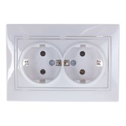 Двойная розетка Lezard MIRA