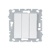 Трехклавишный выключатель Metronex Roma