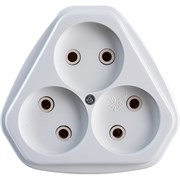 Трехместная розетка Кунцево-Электро РС10-394