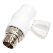 Радиаторный прямой шаровый кран Lammin PREMIUM