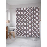 Шторка-занавеска для ванной JoyArty Строгие мысли