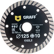 Алмазный диск по бетону и камню GRAFF GDD 17 125.10