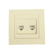 Комбинированная розетка UNIVERSAL Бриллиант