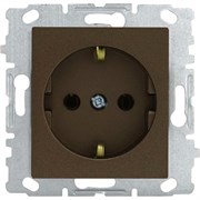 Одинарная розетка Metronex Exclusive Champagne Metallic