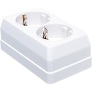 Двухместная розетка Generica ОКТАВА