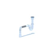 Трубный сифон для умывальника/мойки АНИ пласт D0115 025-0369