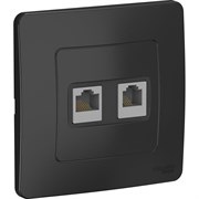 Двойная розетка Systeme Electric Blanca