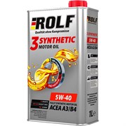 Моторное масло Rolf 3-Synthetic 5W-40 A3/B4