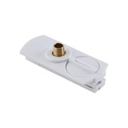 Адаптер для однофазного шинопровода Crystal lux CLT 0.212 02 WH