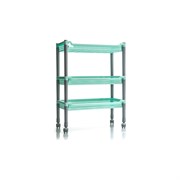 Узкая этажерка Полимербыт Флер