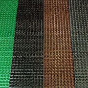 Коврик придверный 60х90 см, ГРАФИТ пластиковый грязезащитный, толщина 10 мм, "ТРАВКА", PRIMILA (ПРИМИЛА), 701068