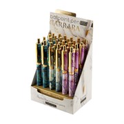 Ручка шариковая автоматическая BRUNO VISCONTI "Carrara Bright", СИНЯЯ, ассорти, 0,38 мм, 20-0281/62