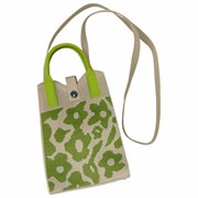 Сумочка-органайзер повседневная HEIKKI KNIT (ХЕЙКИ) кросс боди, вязаная, 17х12х5 см, "Flowers", 273797