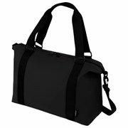 Сумка спортивная HEIKKI QUICK MOVE (ХЕЙКИ), карман на молнии, багажная лента, черная, 41х32х15 см, 273880