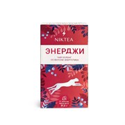 Чай NIKTEA "Энерджи" оолонг со вкусом энергетика, 21 пакетик в конвертах по 1,5 г, TALTHA-DP0100