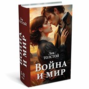 Сейф-книга "Война и мир", 55х115х180 мм, ключевой замок, BRAUBERG, 291357