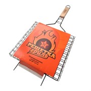 Решетка-гриль универсальная, размер 290х290 мм, глубина 18 мм, оксидированное покрытие, 101418, 701740