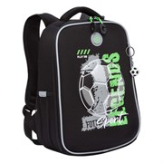 Ранец GRIZZLY анатомическая спинка, облегченный, 1 отделение, для мальчиков, "PLAY ON", 37х26х16 см, RAw-497-9/1